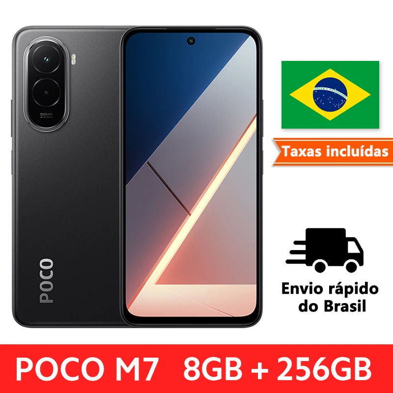 POCO M7 Global Version – Snapdragon 685, 6.9" FHD+ Display, 7000mAh, 33W Fast Charge, NFC
