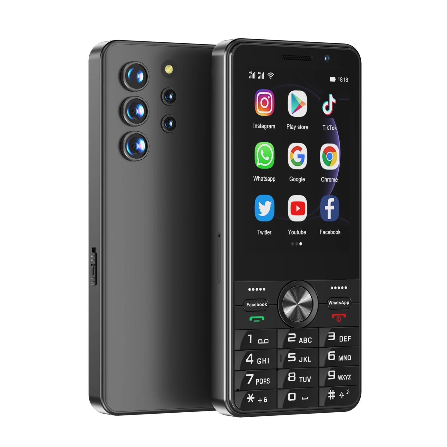 SERVO F25 PRO 4G Smartphone – Android, 3.5" Touch Screen, 2GB+16GB, Dual SIM, FM Radio, Play Store