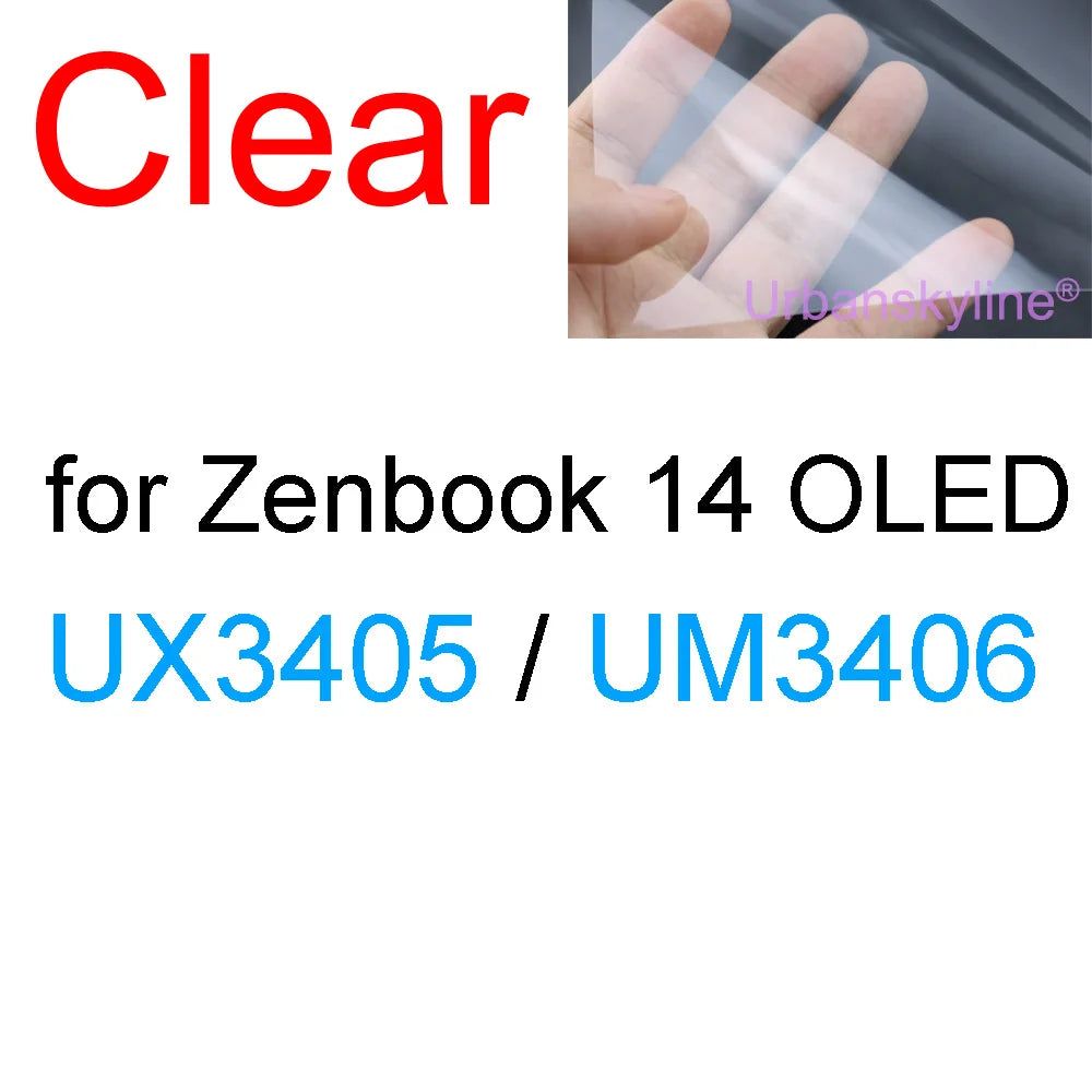 Screen Protector for ASUS Zenbook 13 Pro 14 15 Flip UX3405 UX5304 UM3406 UM3504 UX6404 OLED HD Clear Matte Frosted Film