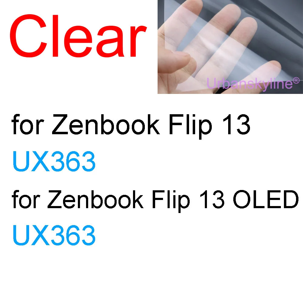 Screen Protector for ASUS Zenbook 13 Pro 14 15 Flip UX3405 UX5304 UM3406 UM3504 UX6404 OLED HD Clear Matte Frosted Film